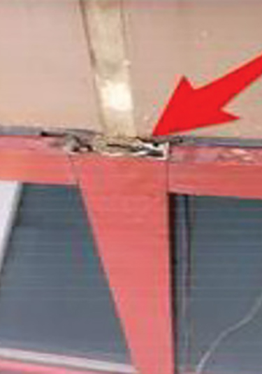 Before window sealant replacement