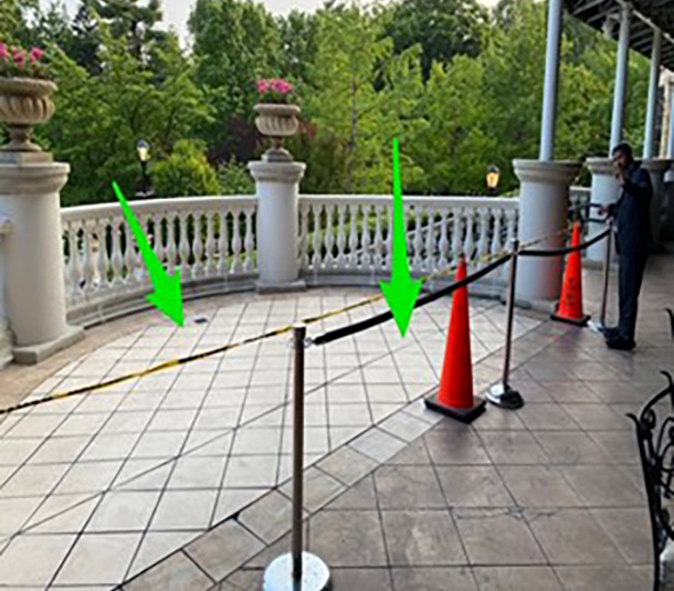 After balcony tile replacement