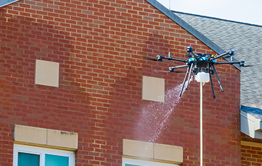 Campus Drone Cleaning