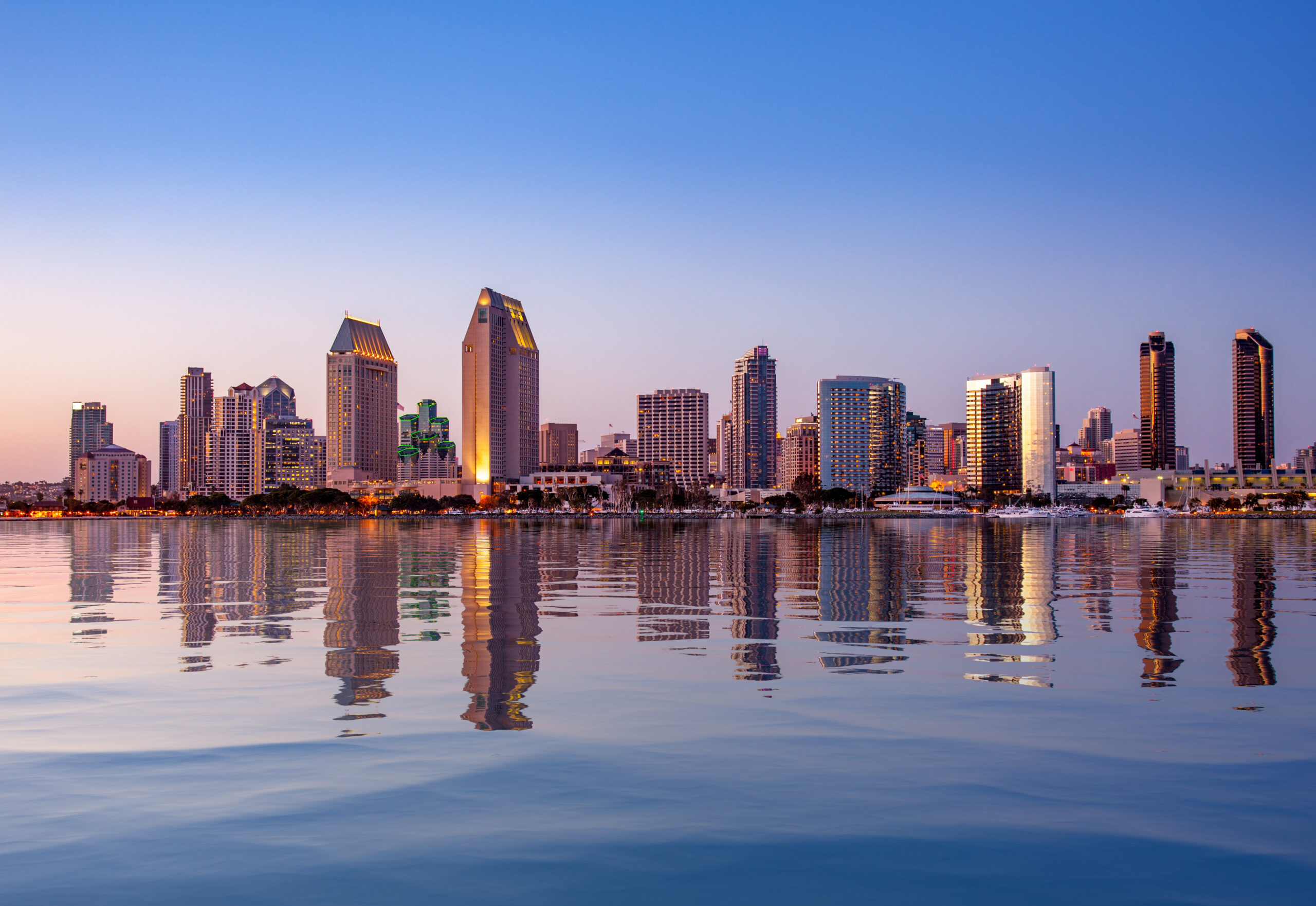 San Diego skyline California