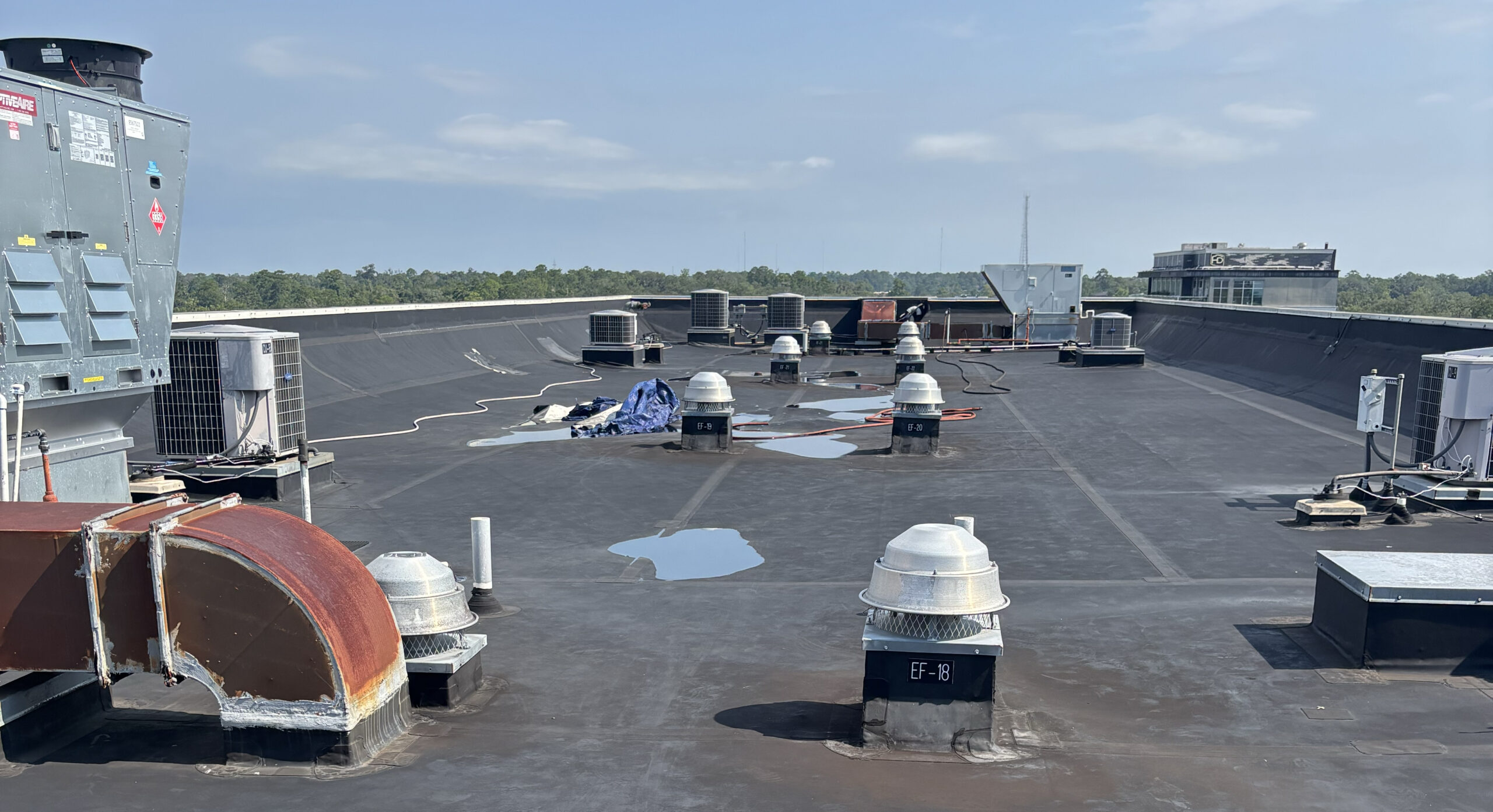 epdm roof rooftop low slope
